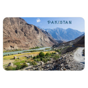 Custom Text Pakistan Magnet