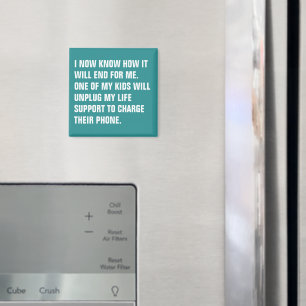 Custom Text Personalised Funny Quote Magnet