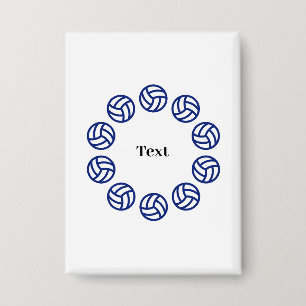 Custom Text Personalized Volleyball