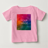 Custom Text Photo Pink Fine Jersey High Quality