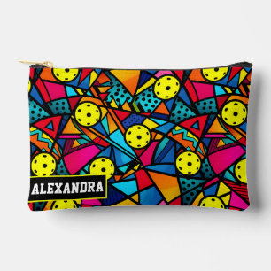 Custom text pickleball Dinkadelic Remix Accessory Pouch