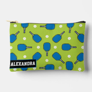 Custom text pickleball Paddle Pop Lime Accessory Pouch