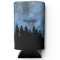 Custom Text Pine Forest Night