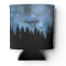Custom Text Pine Forest Night
