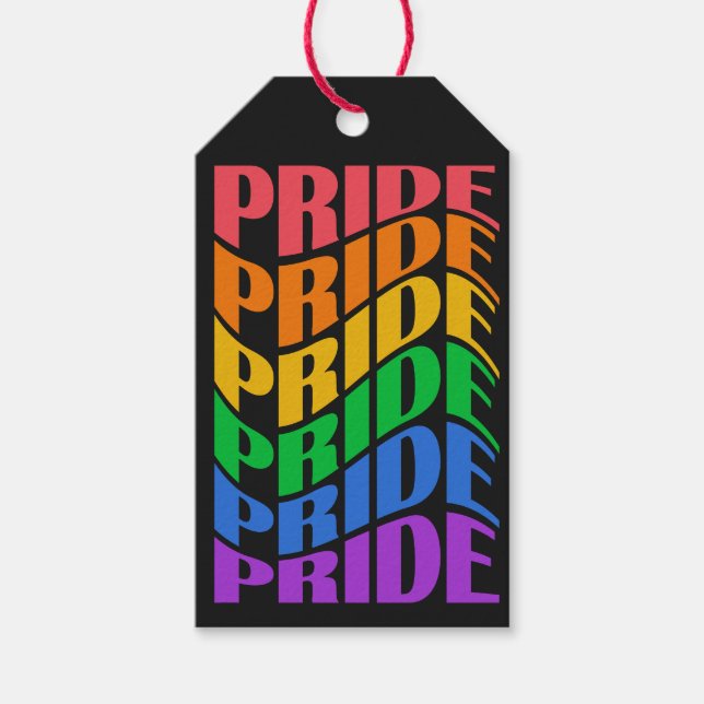 Custom Text Pride Gift Tags (Front)