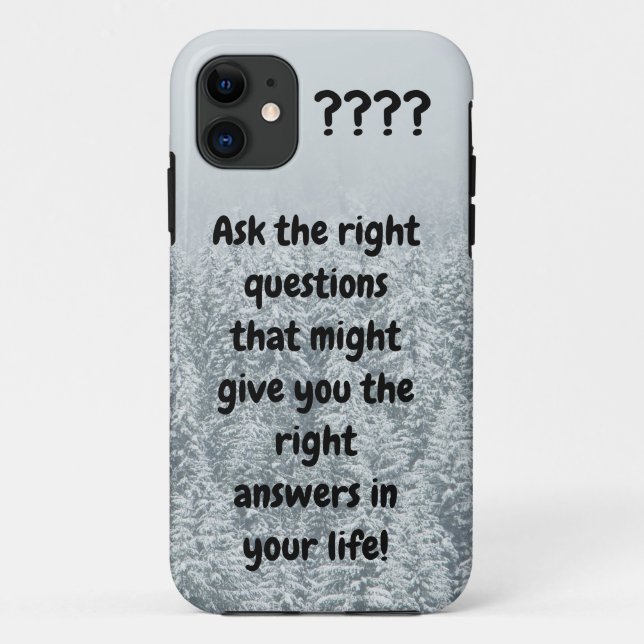 Custom text Quote or favourite idiom Modern grey Case-Mate iPhone Case (Back)
