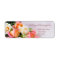 Custom text Roses return address labels