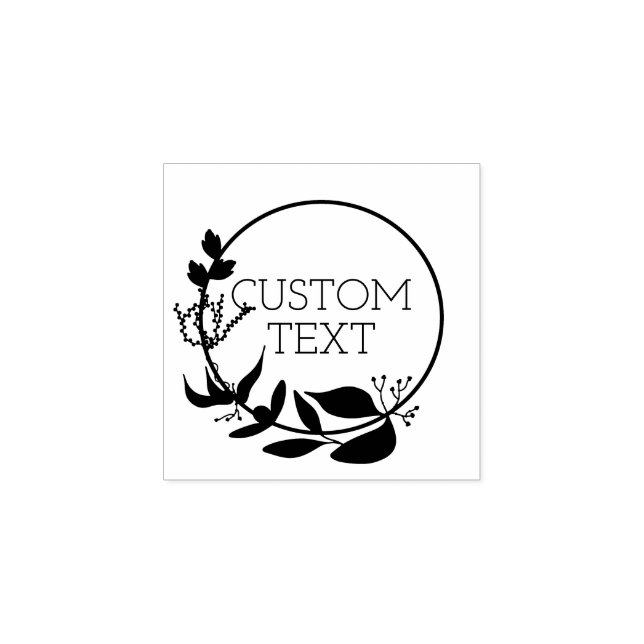Custom Text Rubber Stamp (Imprint)