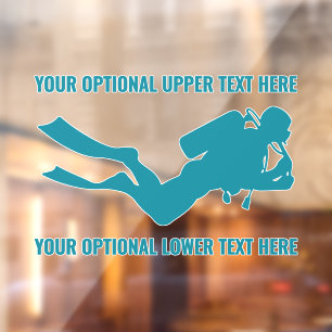Custom Text Scuba Diving