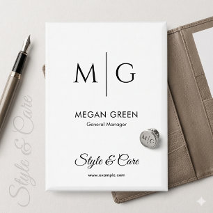 Custom Text Stylish Name Brand Button Display