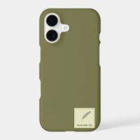 Custom Text Sustainable Life Green Case-Mate iPhon