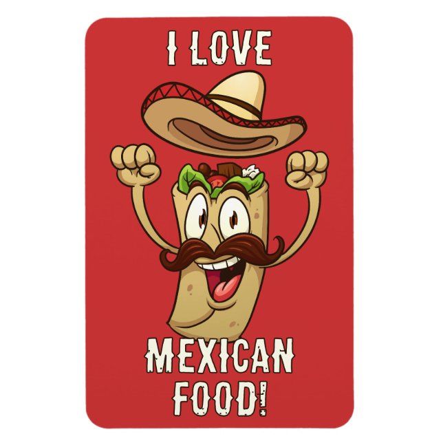 Custom Text Taco Party Magnet (Vertical)