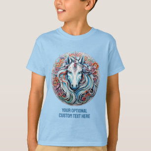 Custom Text Unicorn T-Shirt