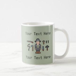 Custom Text Vampire Hunter Coffee Mug