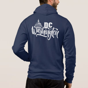 Custom Text Washington DC Hoodie