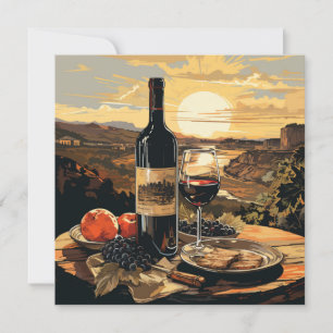 Custom Text Wine Lover's Invitation