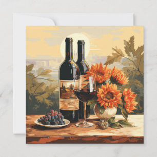 Custom Text Wine Lover's Invitation