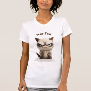 Custom Text with Grumpy Cat T-Shirt