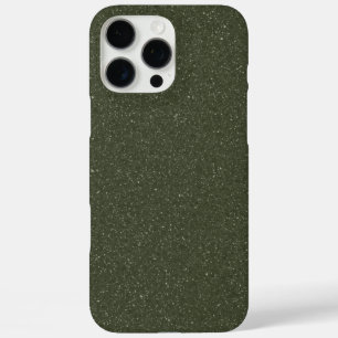 Custom Textured Moss Green iPhone 16 Pro Max Case