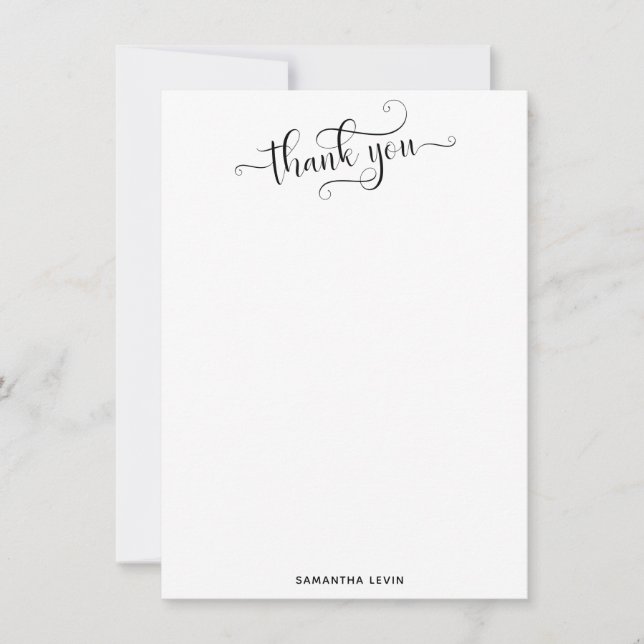 Custom Thank You 1b Card (Front)