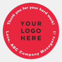 Custom Thank You Employee Appreciation Day Gifts