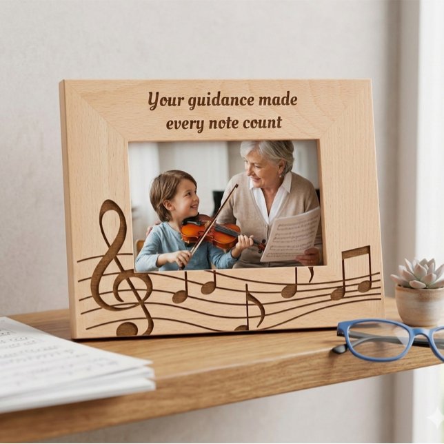 Custom Thank you Etched Wooden Photo  Frames (Creator Uploaded)