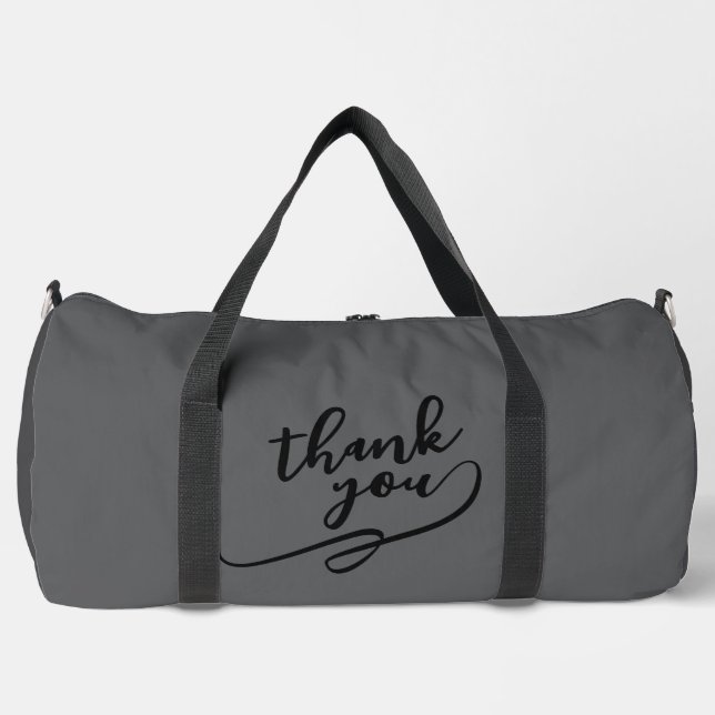 Custom Thank You Gift - Appreciation Travel Bag (Front)