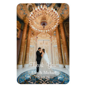 Custom Thank You Magnet