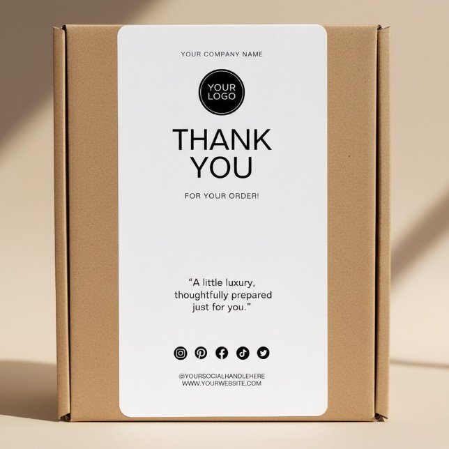 Custom Thank You | Minimal Logo St (Creator Uploaded)