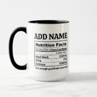 Custom Thank You Mug Coworker Boss Birthday Fun