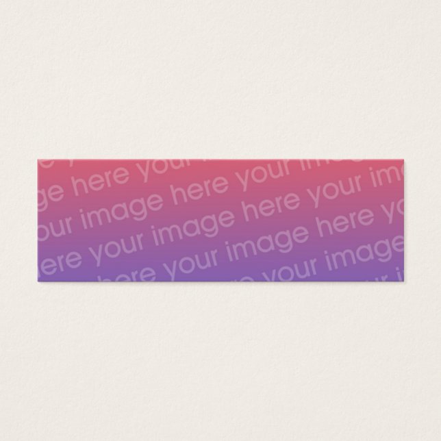 Custom Thank You Photo Bookmark w/Emerson Quote (Front)