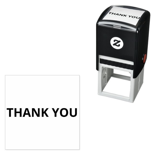 Custom Thank You Self-inking Stamp (In Situ)