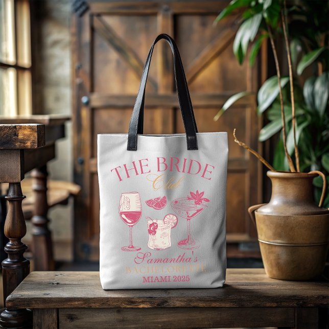 Custom The Bride Club Bachelorette Tote Bag (Creator Uploaded)