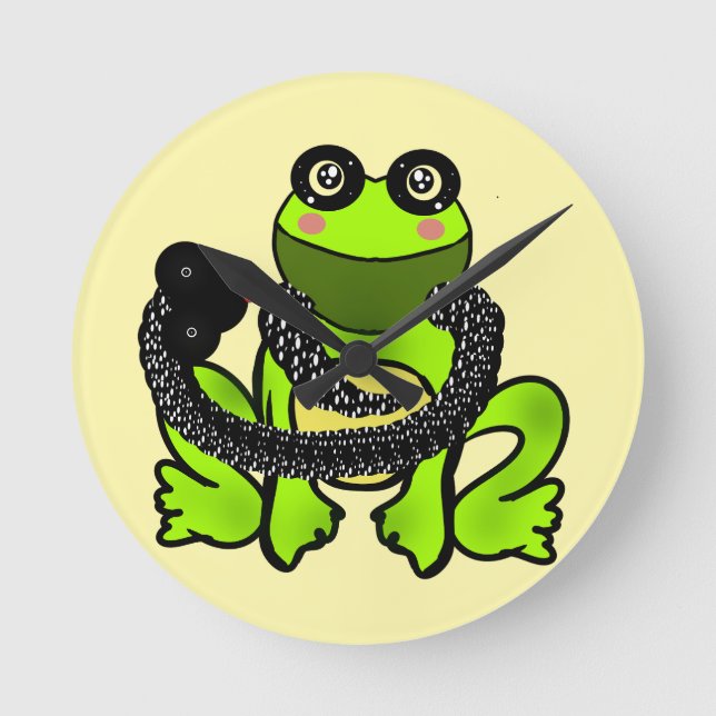 Custom The Friendship gift Round Clock (Front)