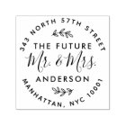 Custom The Future Mr & Mrs Wedding Return Address