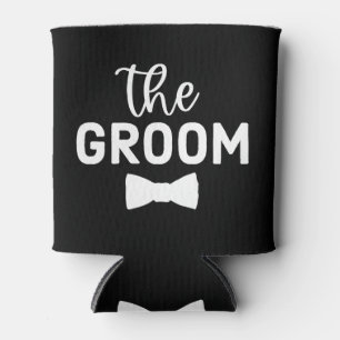 Custom The Groom Wedding Can Cooler