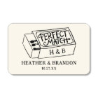 Custom The Perfect Match Wedding Favour Matchboxes