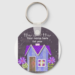 Custom The Signature Whimsy (Pink & Teal) Keychain