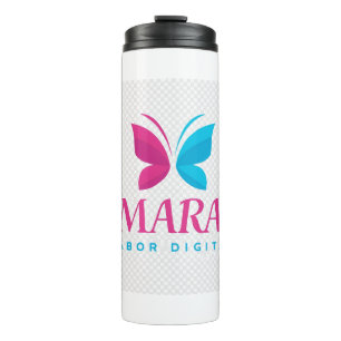 Custom Thermal Mug   Mara with Digital Flavor