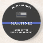 Custom Thin Blue Line Police Officer Appreciation