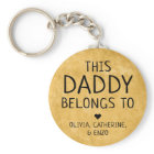 Custom This Daddy Belongs To Father's Day Gold