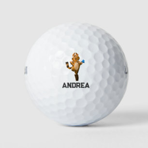 Custom Tiger Year Cartoon Golf Balls Personalised