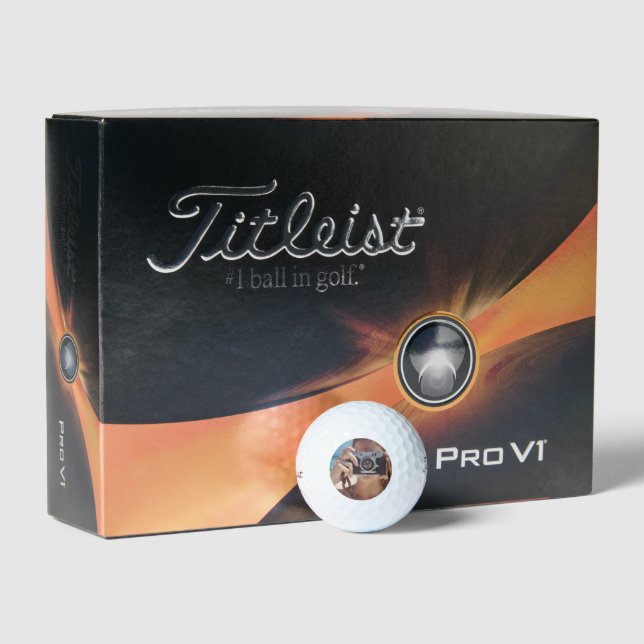 Custom Titleist Pro V1 Golf Balls - Personalised (Packaging)