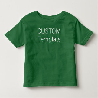 Custom Toddler Cotton T-Shirt Blank Template