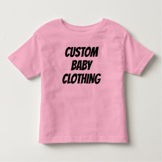 Custom Toddler T-Shirt Blank Template