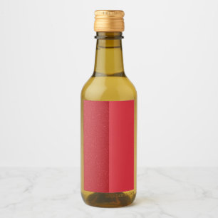 Custom Tomato Red Bottle Stickers
