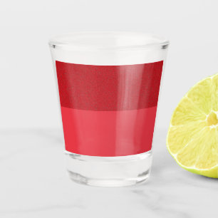 Custom Tomato Red Inverted Half-&-Half Shot Glass