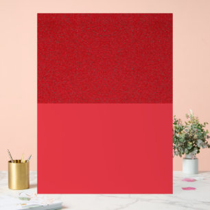 Custom Tomato Red Noise Acrylic Sign