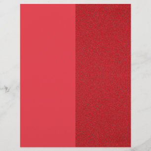 Custom Tomato Red Noise-Effect Flyer