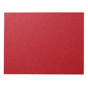 Custom Tomato Red Noise Notepad